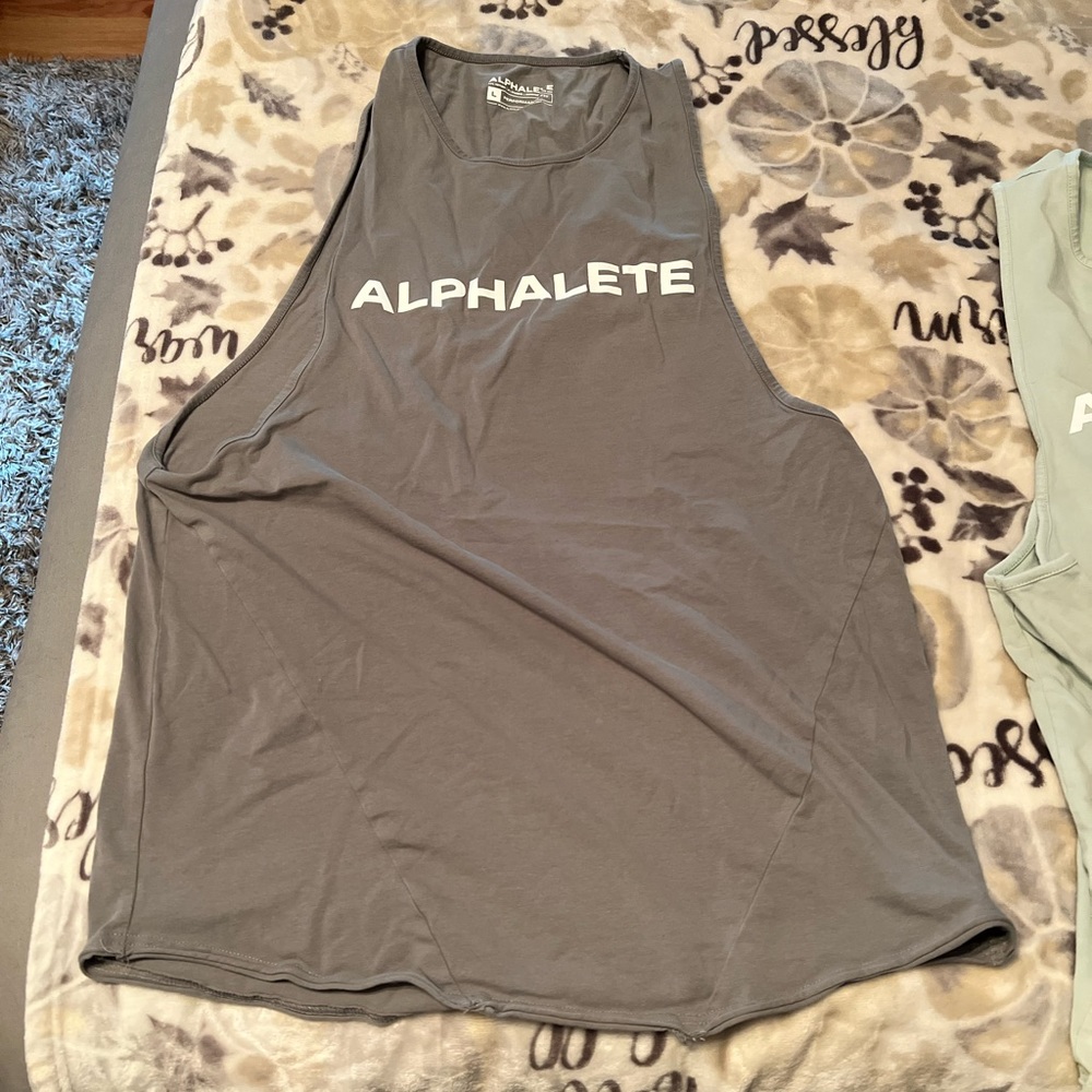 Alphalete mens tanks. Size large.